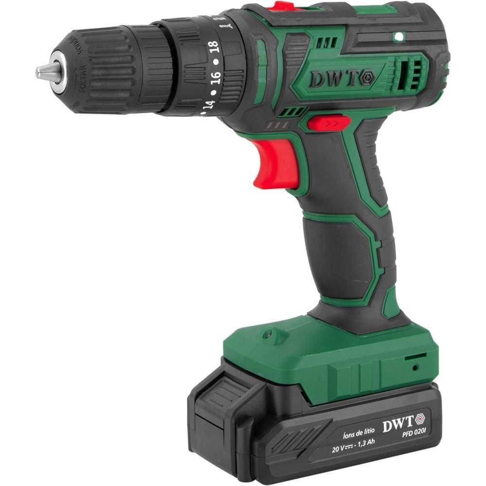 Parafusadeira Furadeira À Bateria 20V Pfd020I Impacto Dwt