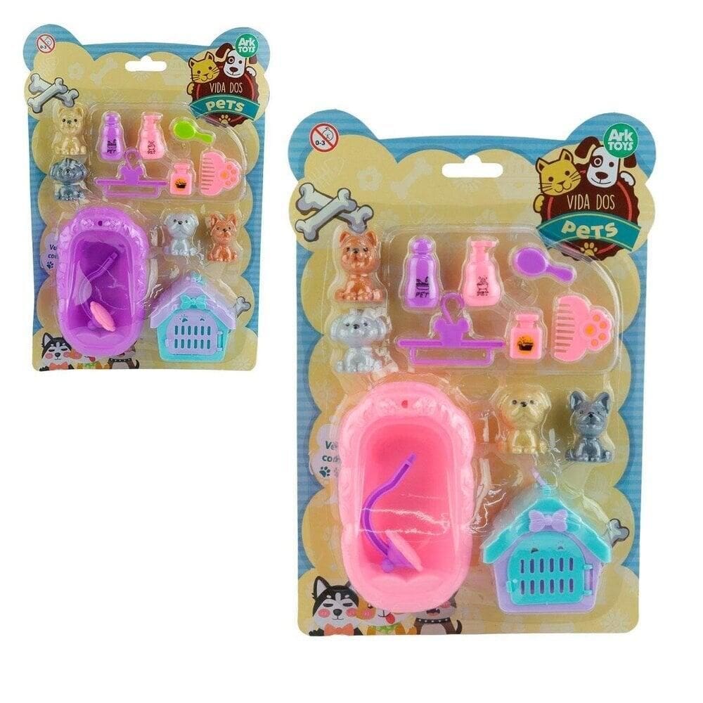 KIT Pets de Plástico 13 Peças Color - Tudo em Caixa
