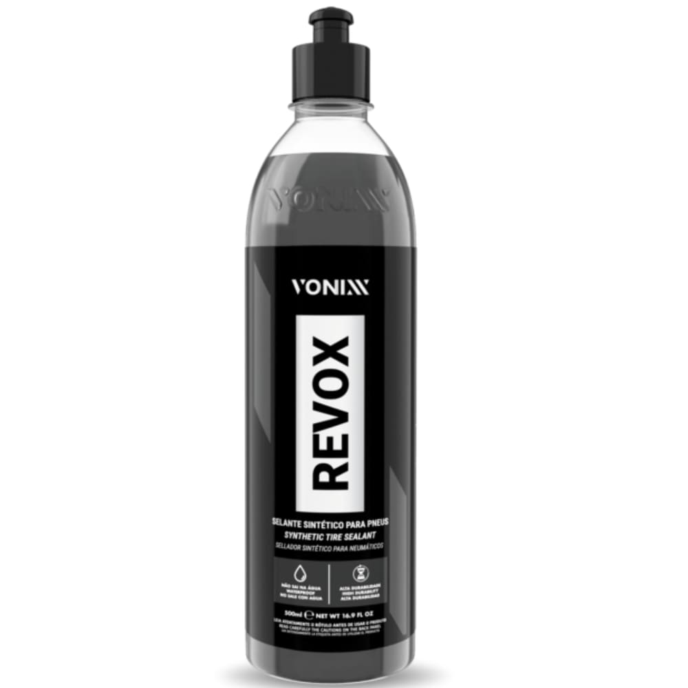 Revox Vonixx 500ml Selante Sintético Realça Brilho Pneus