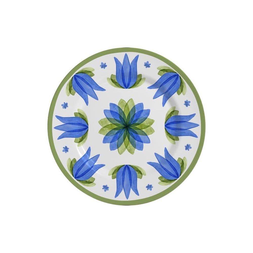 Prato Sobremesa Alleanza Cerâmica Branco 21cm - Caixa 6 Unds