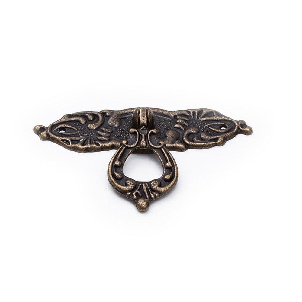 Puxador Colonial Bronze Cristaleira Porta Gaveta Alça 8 Un.