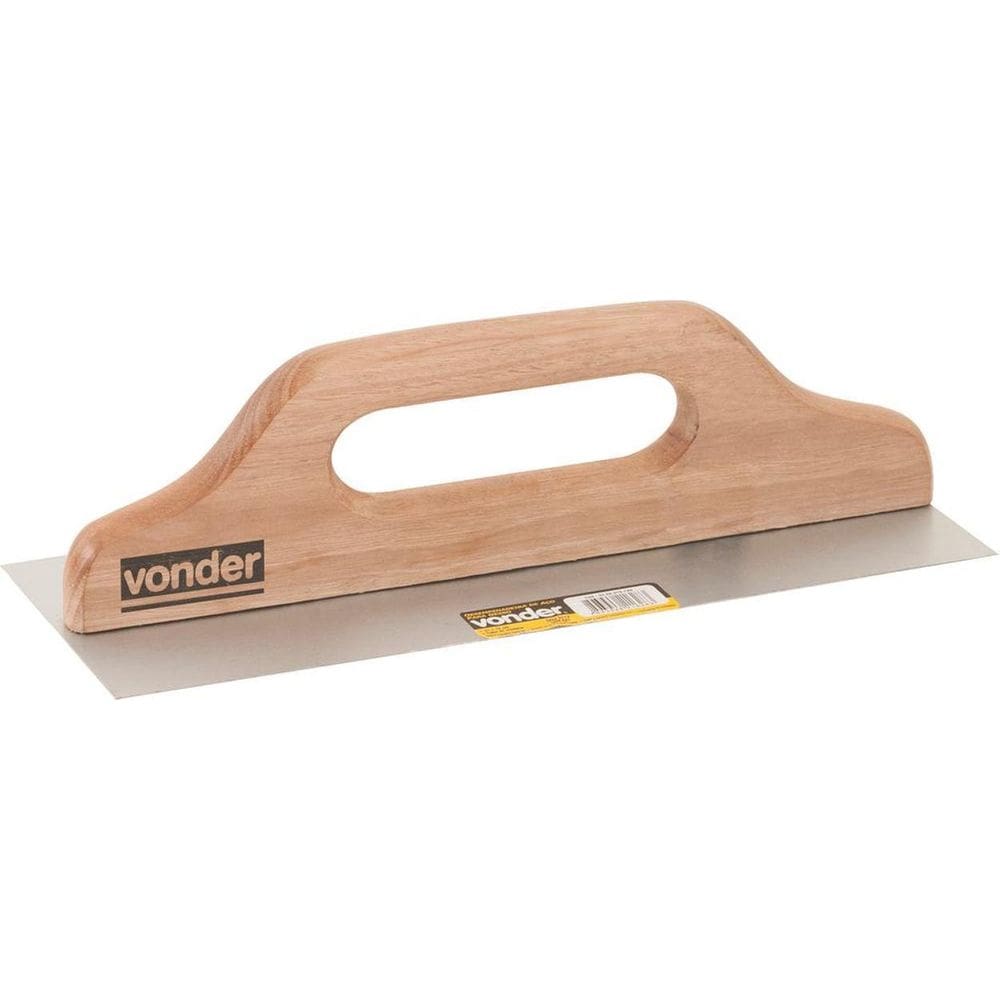 Desempenadeira Lisa 12,0X31,0Cm Total Madeira Fecha Vonder