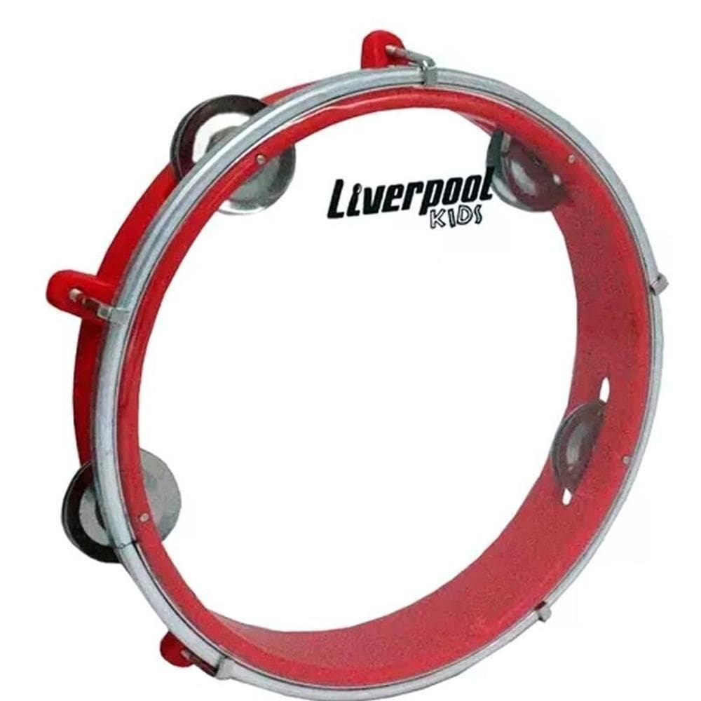 Pandeiro Liverpool Kids 8 Vermelho