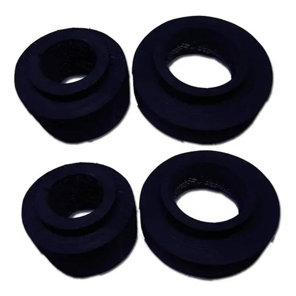 04 Calço De Mola Dianteiro 4Cm E Traseiro 5Cm Toyota Etios