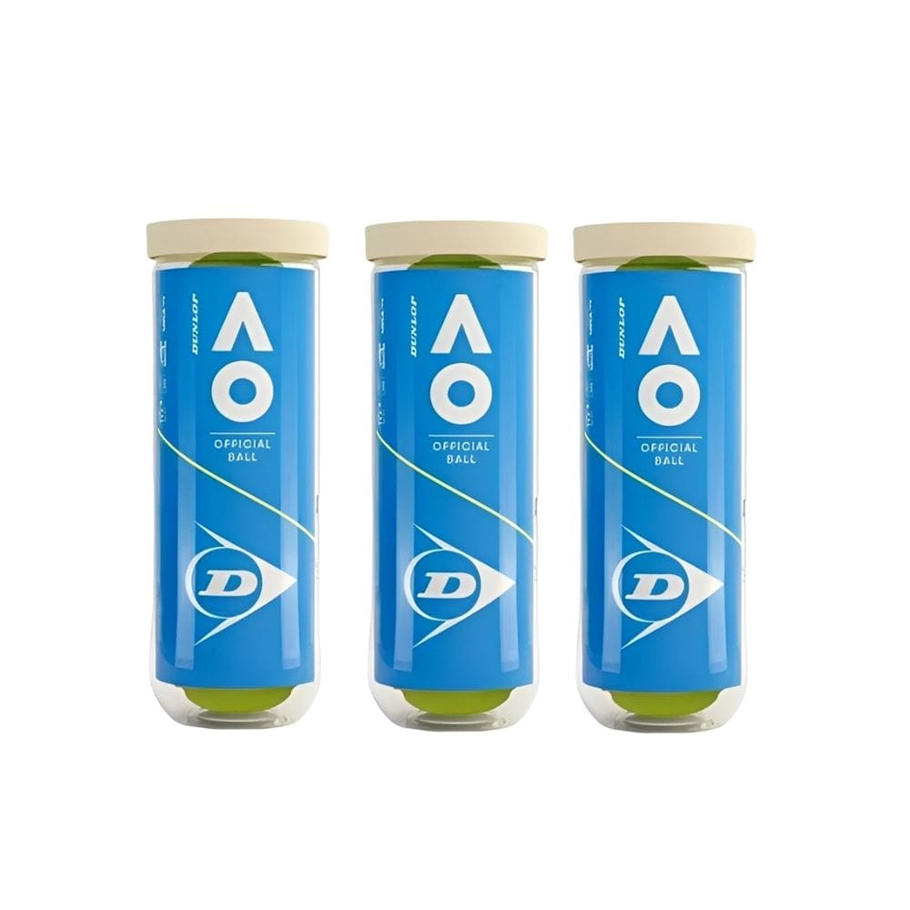 Bola de Tênis Dunlop Australian Open - 3 Tubos