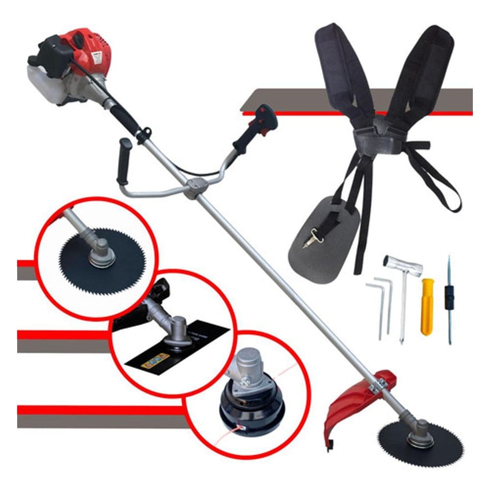 Roçadeira Gasolina Anmax 43cc 2hp Profissional P/ Mato Alto