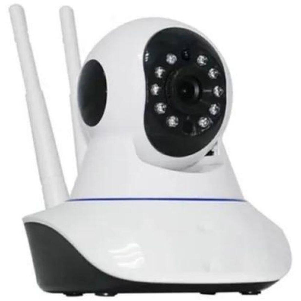 Câmera Ip 2 Antenas Hd Sem Fio Wireless Visão Noturna