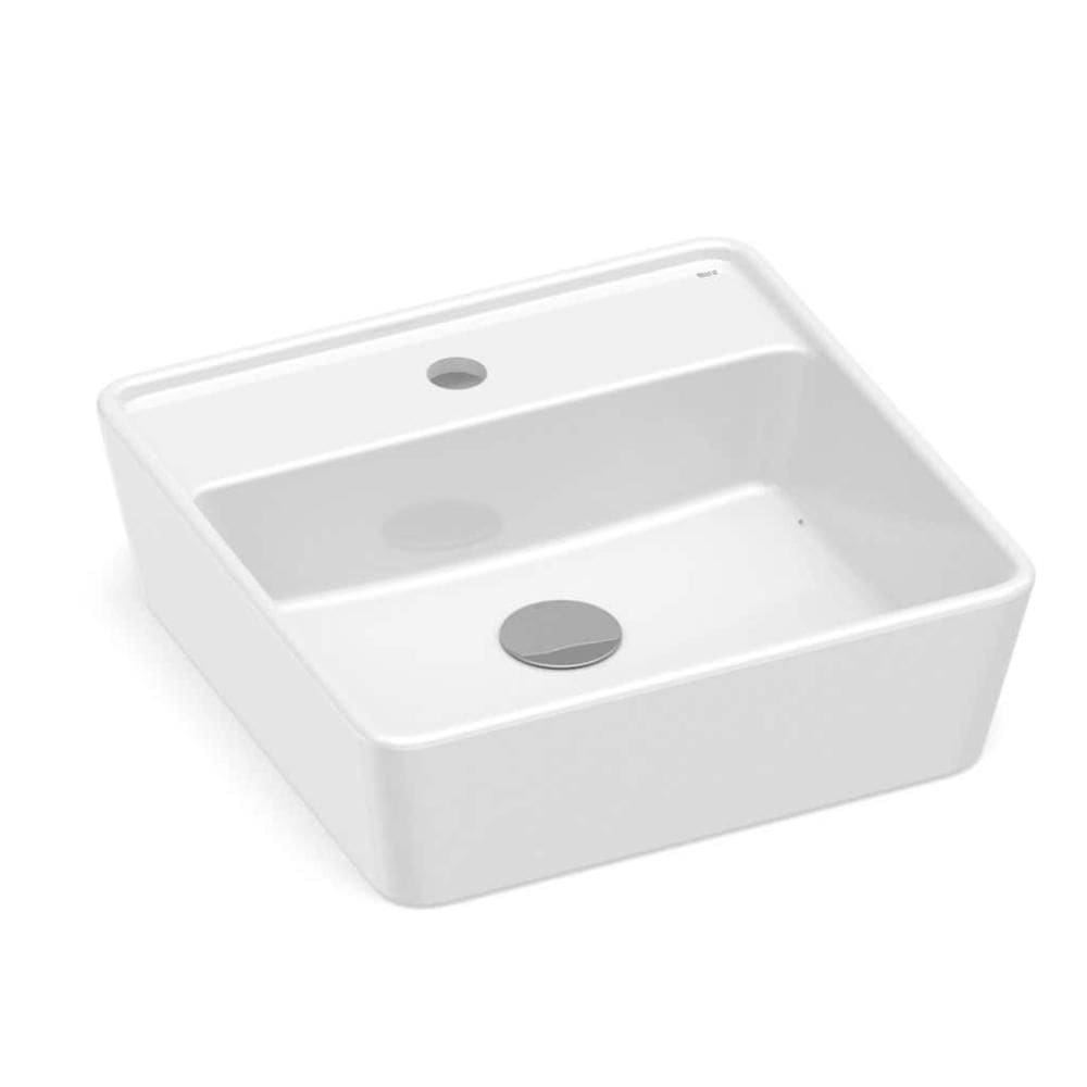 Cuba Apoio Com Mesa 42x42cm Optica CQ42 Branco Roca