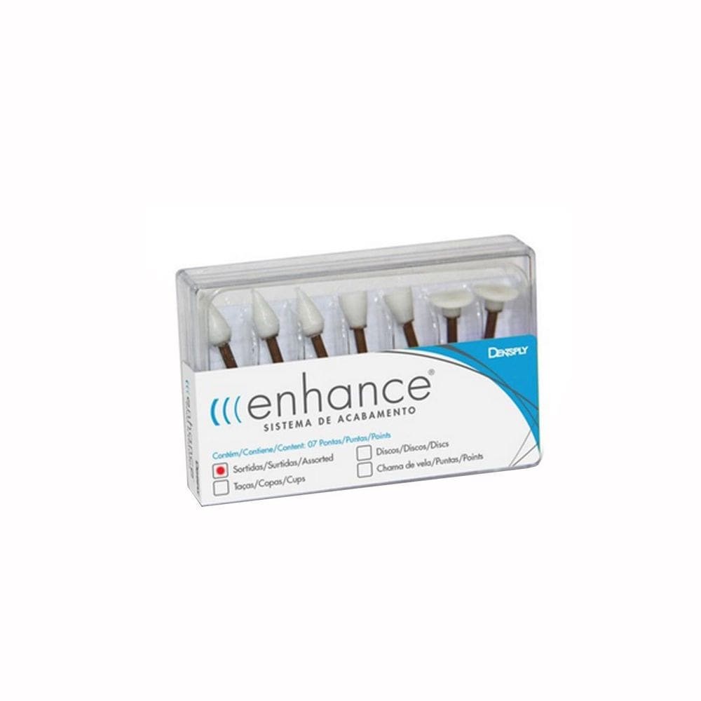 Ponta Enhance Tipo Com 7 Unidades - Dentsply