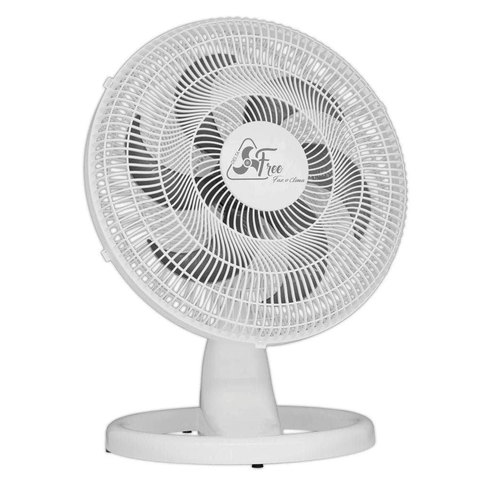 Ventilador De Mesa Plastico Delta Free 40cm Branco Bivolt