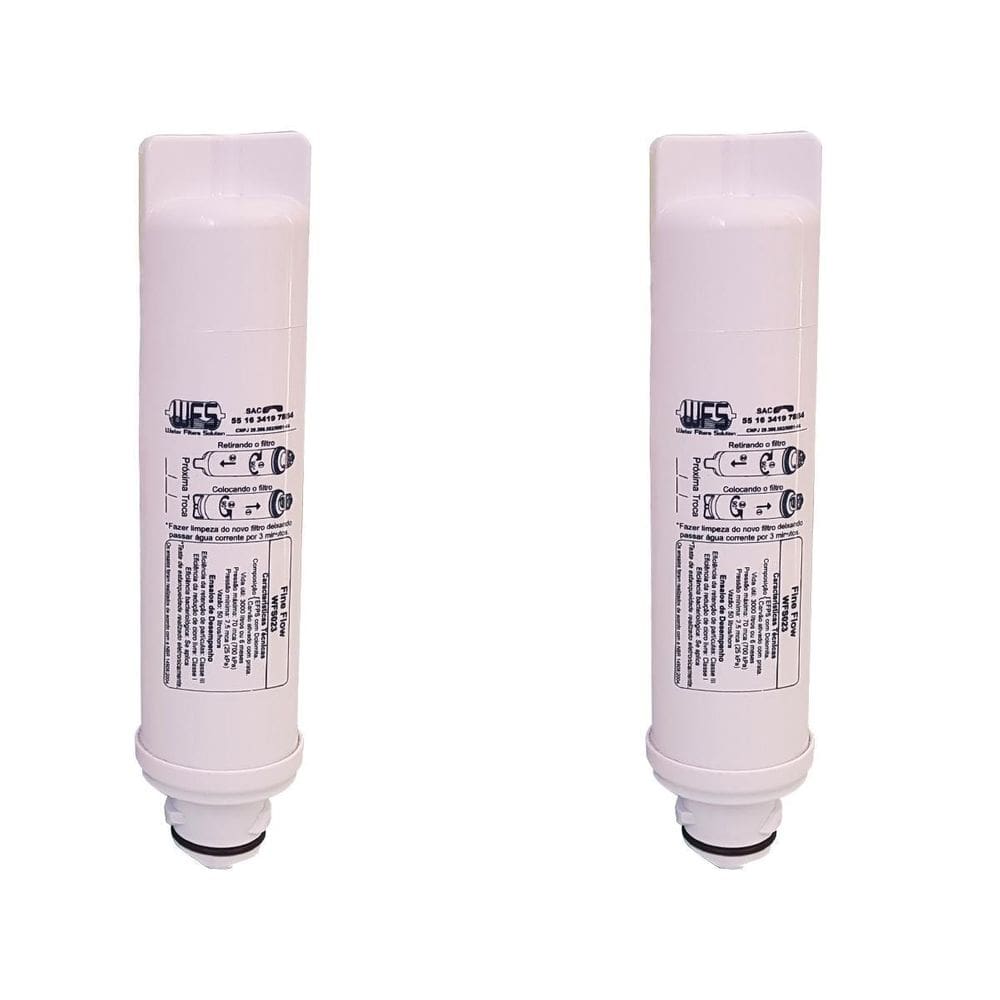 Kit 2 Filtro Refil Compatível Electrolux Purificador Pe11B/X