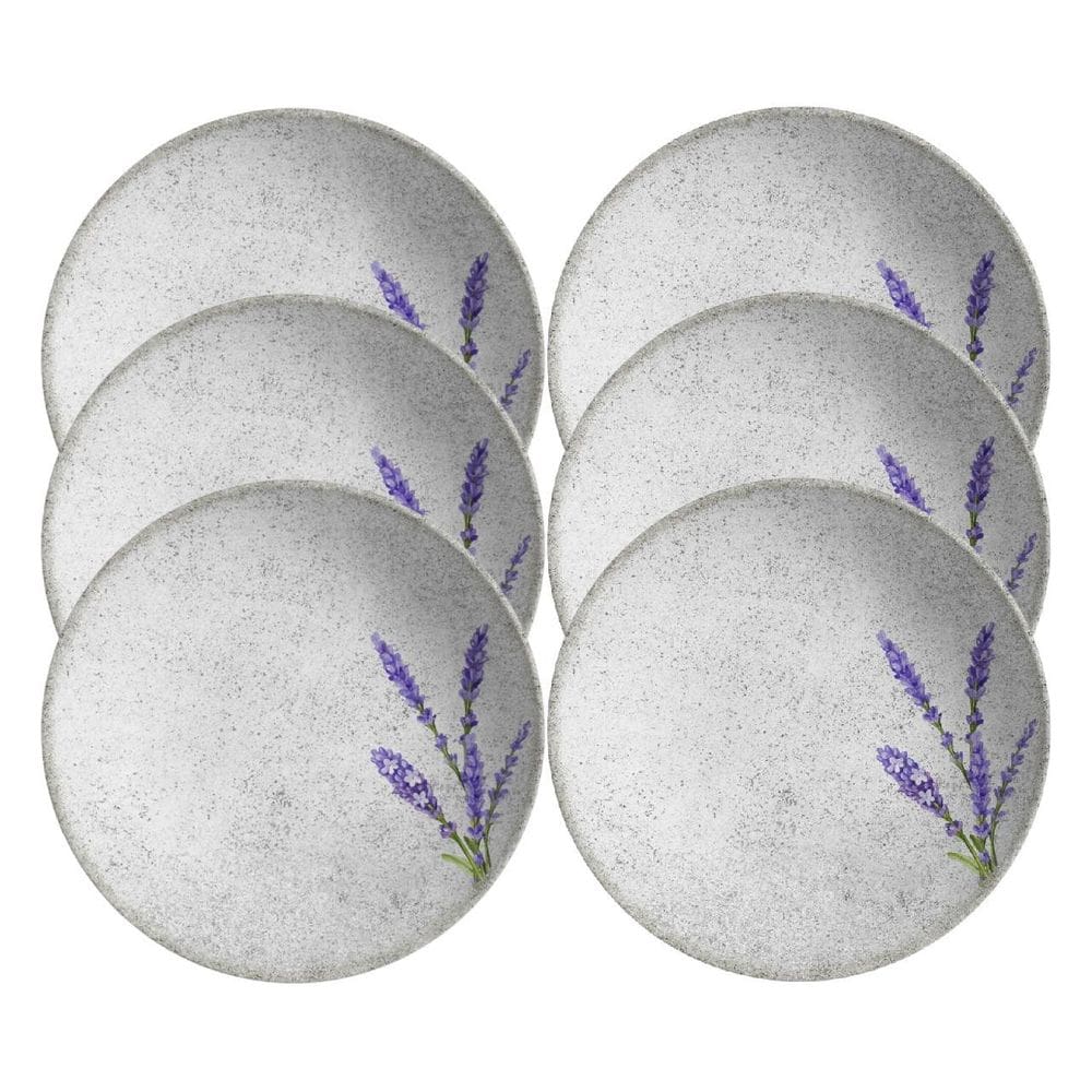 Jogo De 6 Peças Prato Fundo Coup Alfazema Alleanza