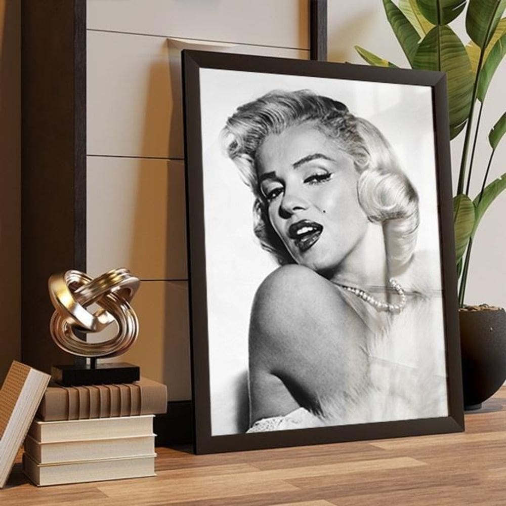 Quadro Decorativo Marilyn Monroe 24X18Cm