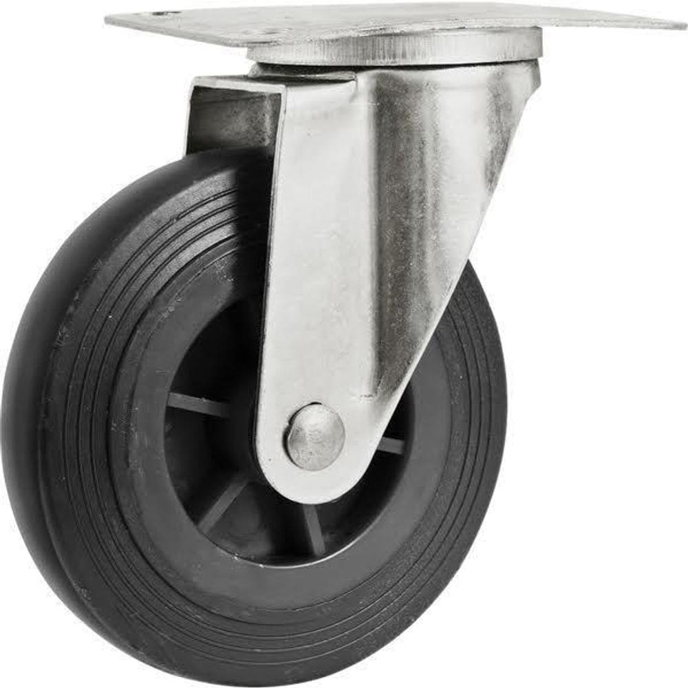 Rodizio Giratório 5 Carrinho Plataforma 300Kg Nove54