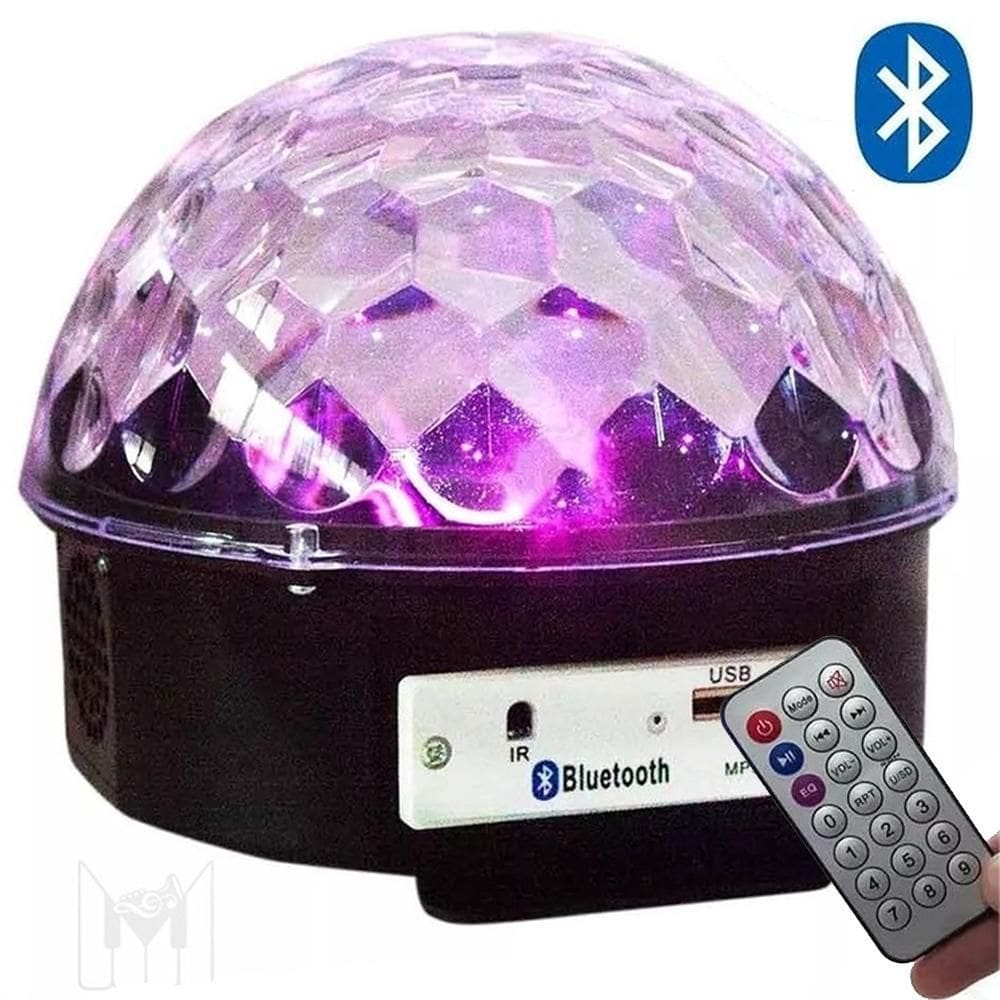 Globo De Festa Bola Maluca 6 Cores Usb Pen Drive Bluetooth