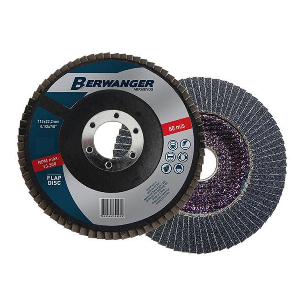 Disco Flap 115Mm G80 - Berwanger