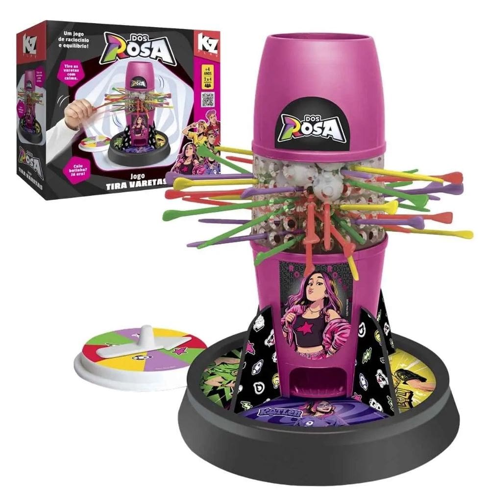 Jogo Tira Varetas dos Rosa - Elka