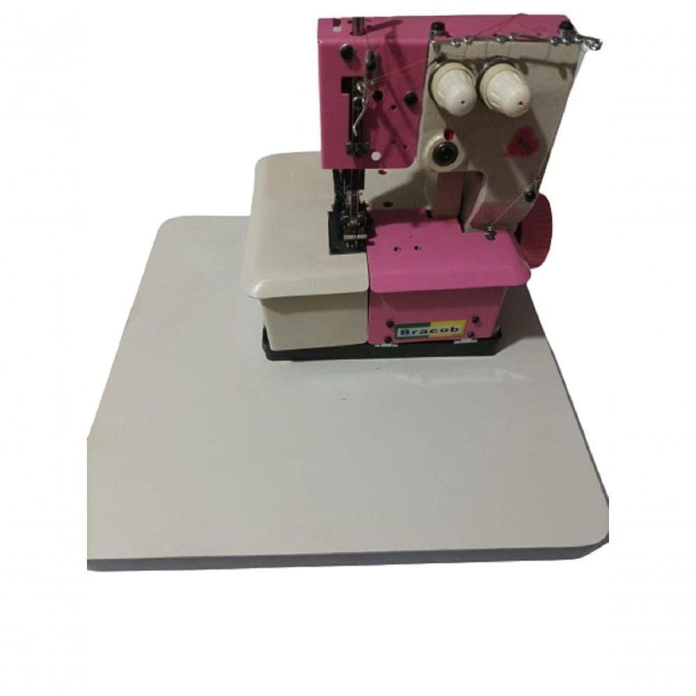 Galoneira Semi Industrial Bracob 2 Agulhas 110V + Base Madeira