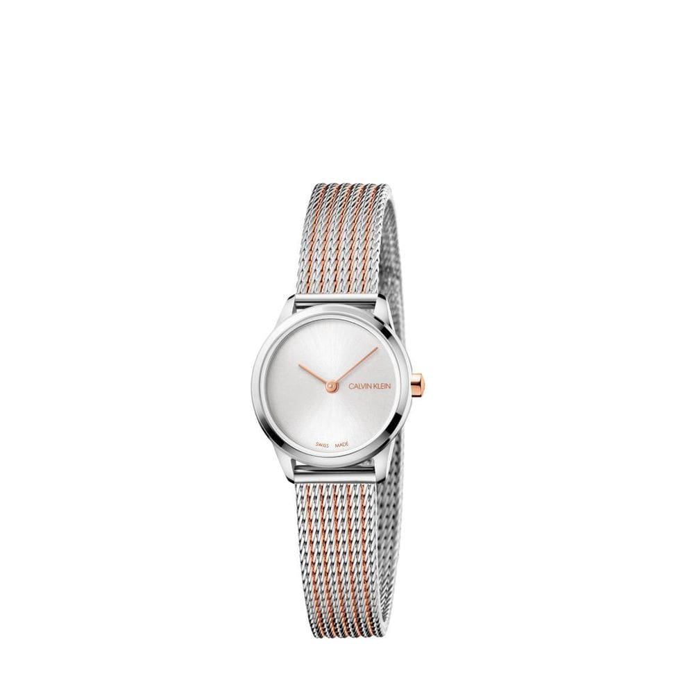 Relógio Feminino Calvin Klein Minimal Aço Prata K3M23B26
