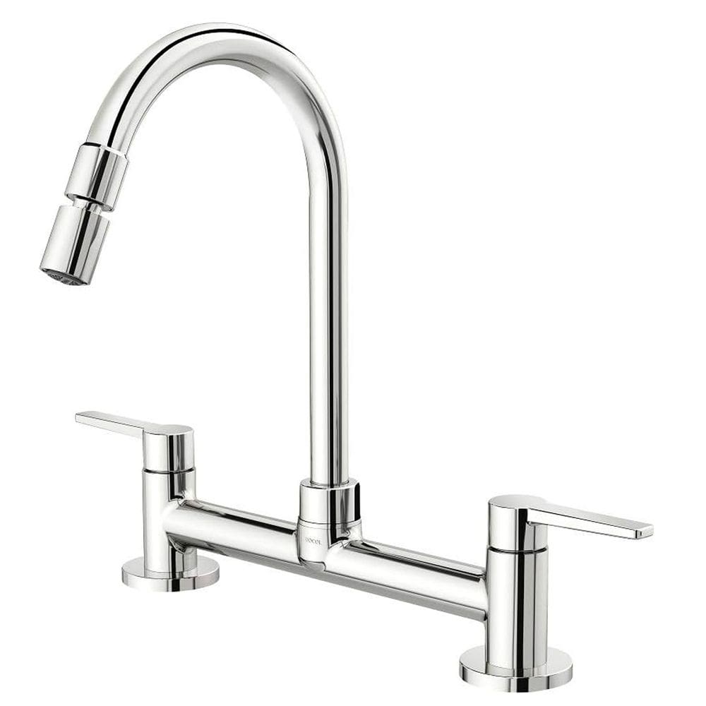 Torneira Misturador de Cozinha Mesa Gali Quente/Frio 1/2" Giratório Articulado Docol
