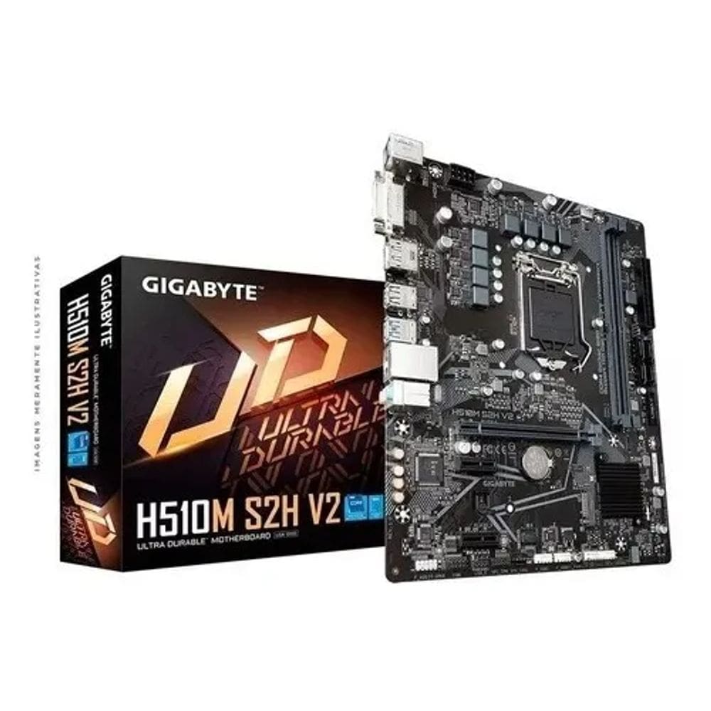 Placa Mãe Gigabyte H510m S2h V2 Intel Lga 1200 Matx Ddr4