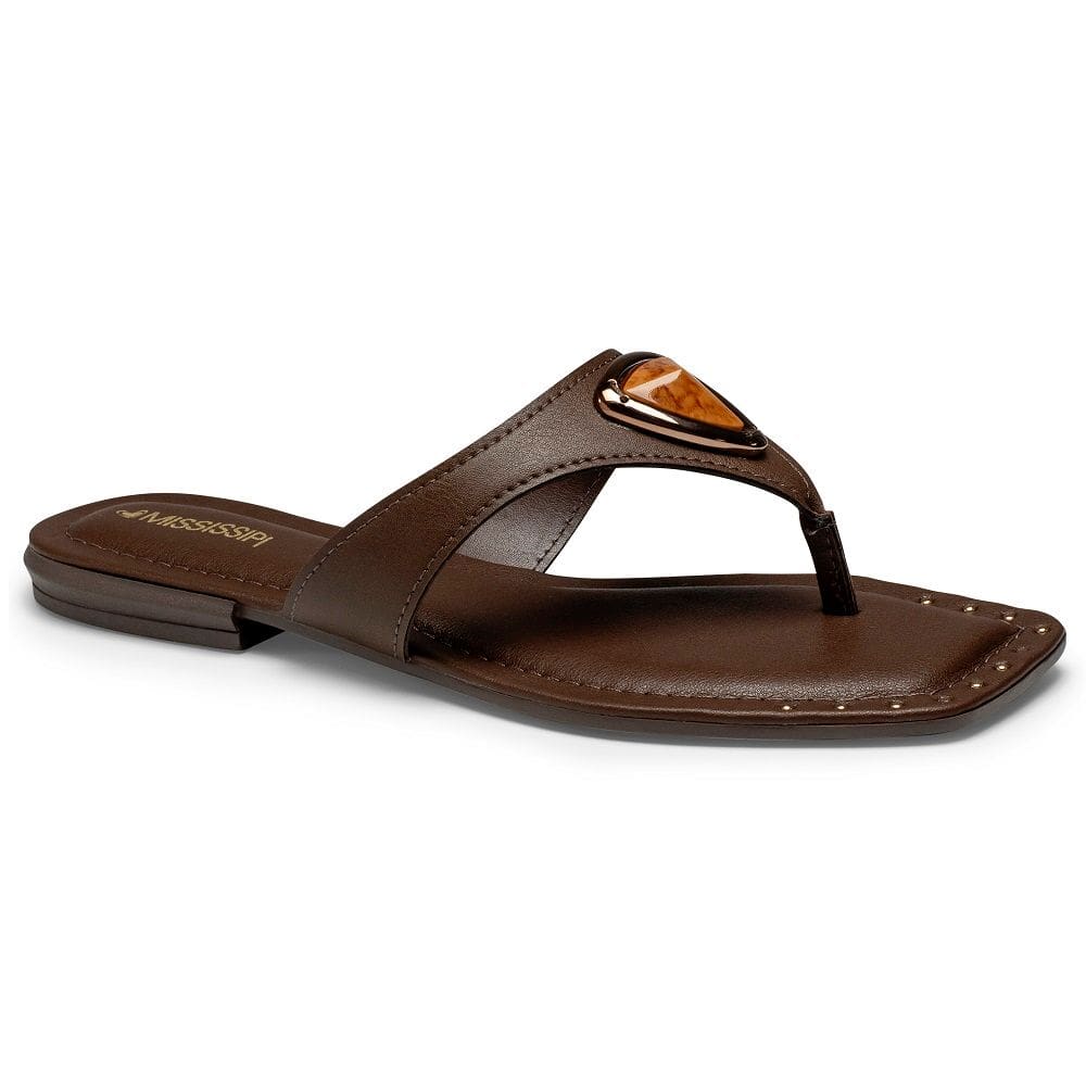 Tamanco Mississipi MF322 Feminino - Marrom