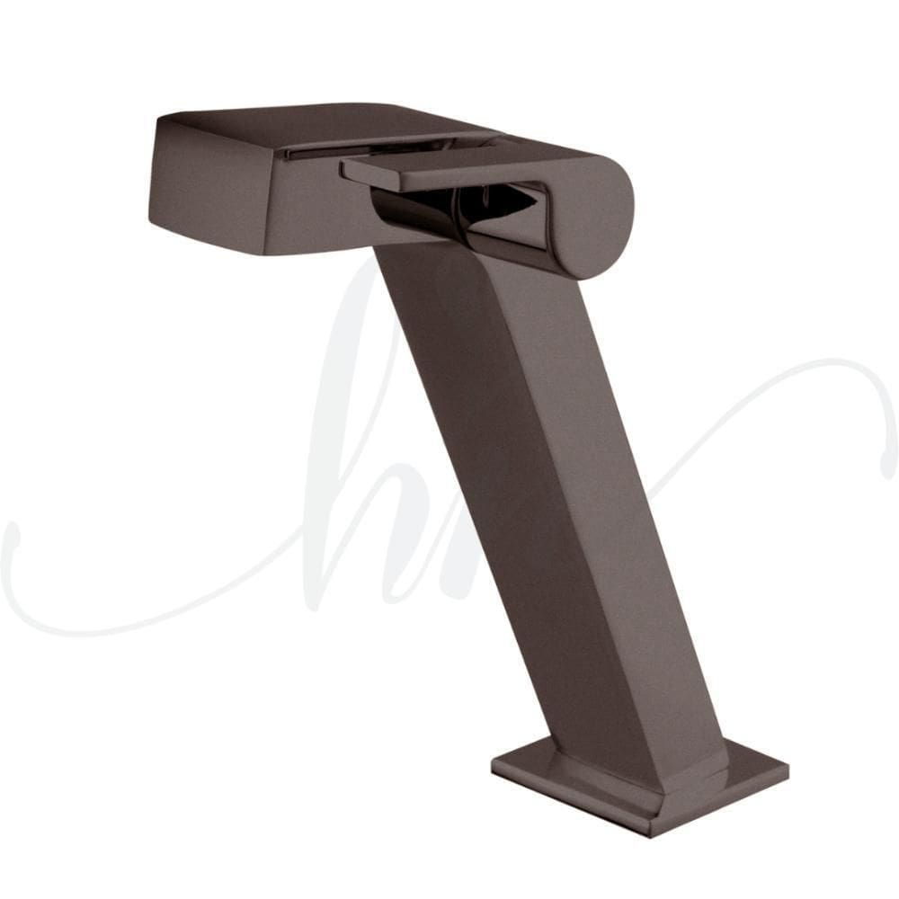 Torneira De Pia Para Banheiro Luxo Aço Corten De Volta