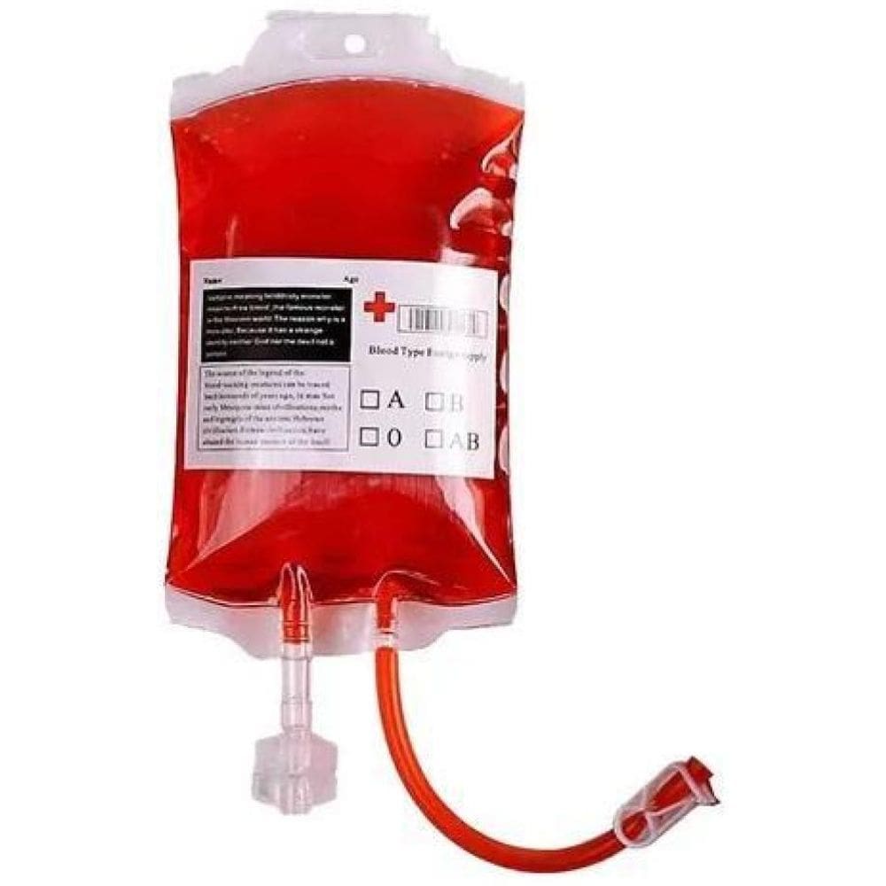 Bolsa De Sangue Para Colocar Bebidas Festa Halloween