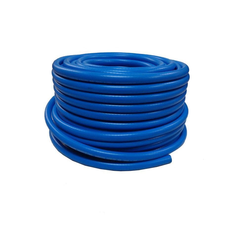 Mangueira Emborrachada Resistente Quintal Azul 1/2 - 25M