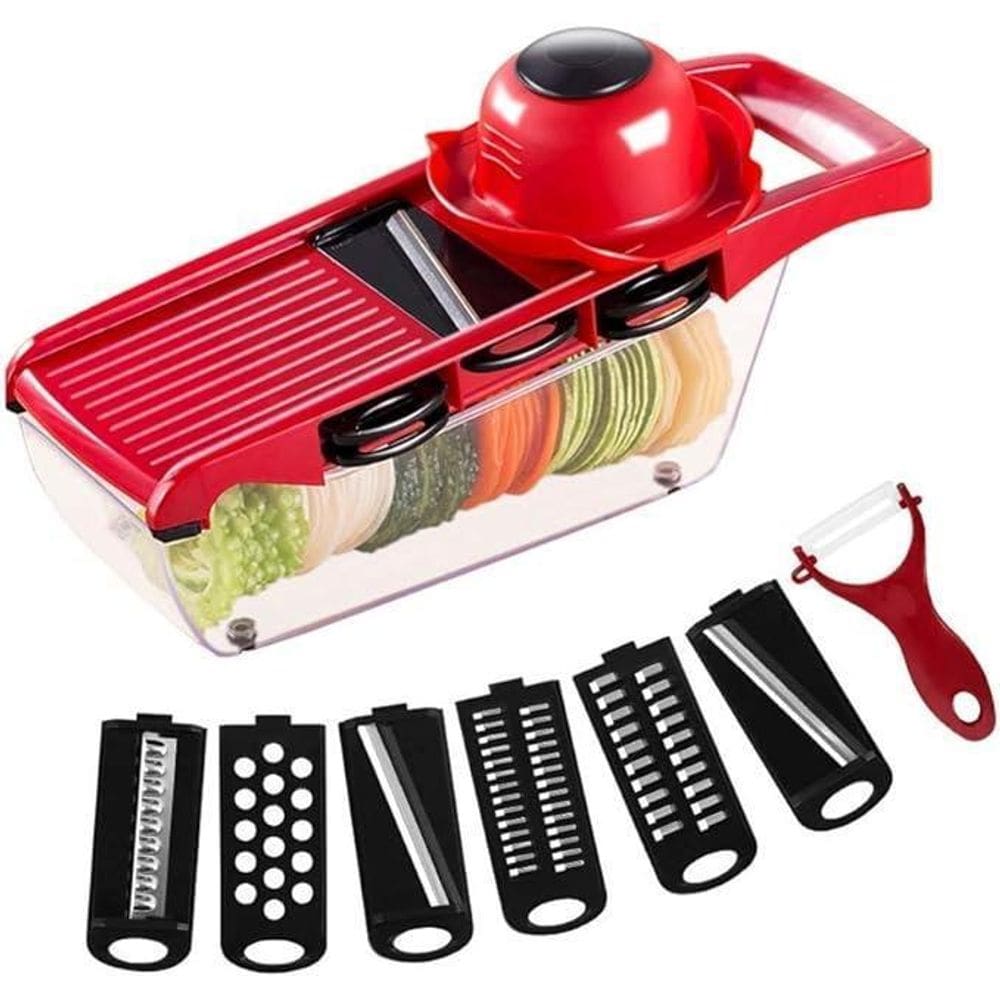 Mandolina Para Legumes E Frutas Em Aço Inox