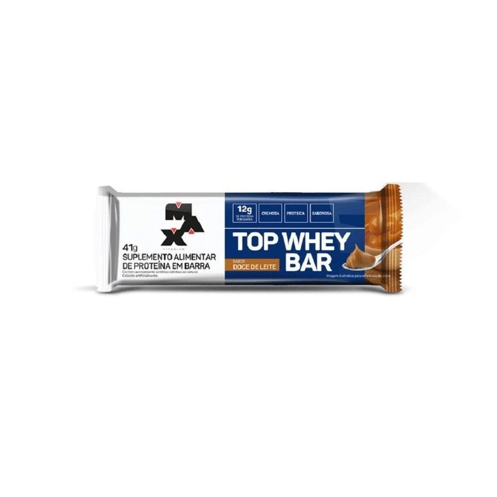 Top Whey Bar  41G  - Sabor: Doce De Leite