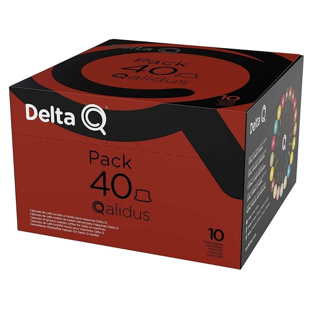 Café Delta , Qalidus, Int 10 40 Cápsulas, Pack Econômico
