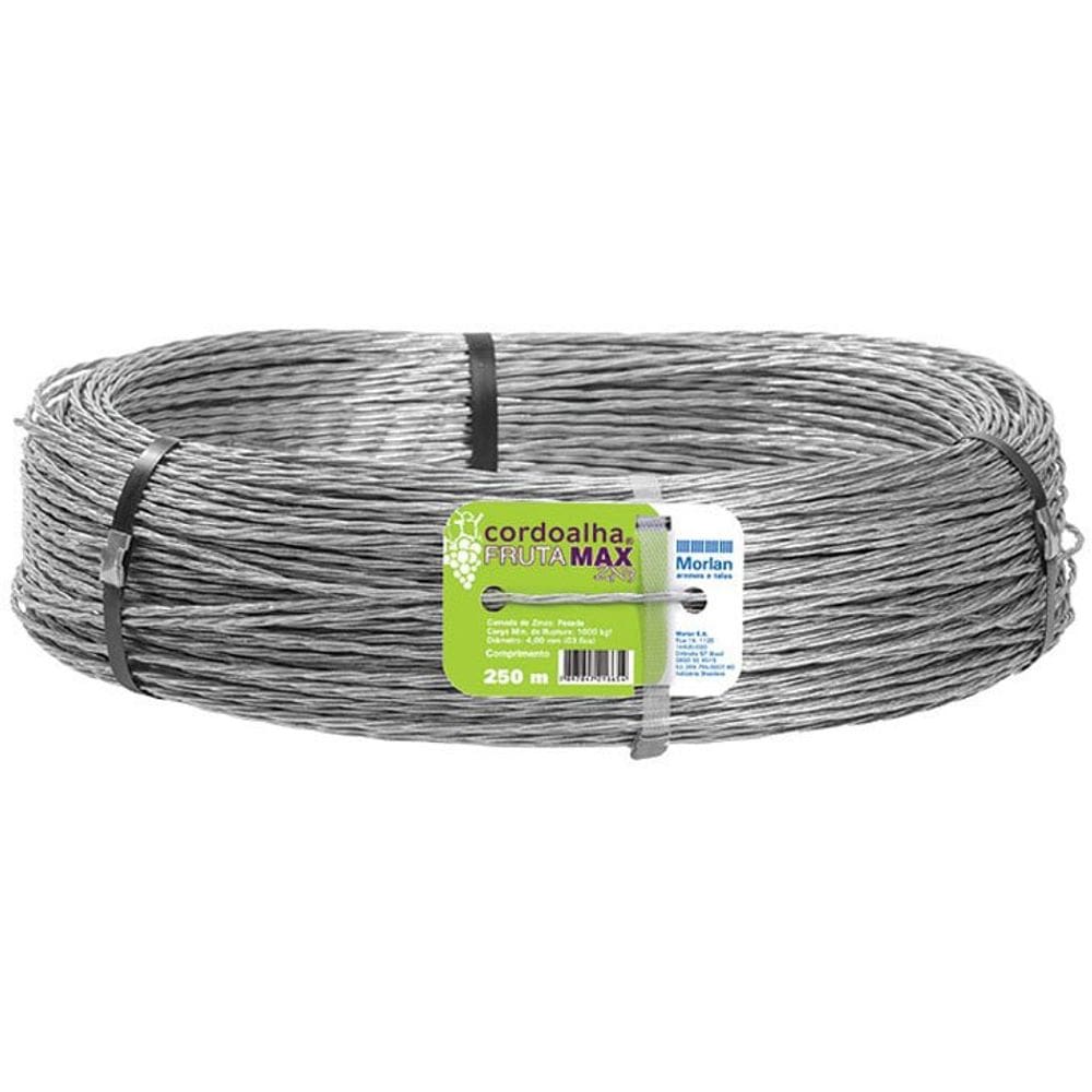 Cordoalha Frutamax ZN3 250 Metros 3 Fios  Morlan