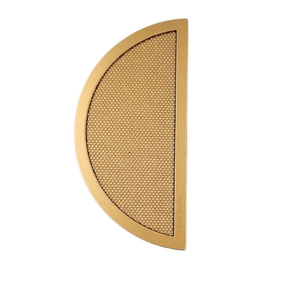 Puxador Concha Meia Lua Paio 64Mm Dourado Matte  Fosco  Zen