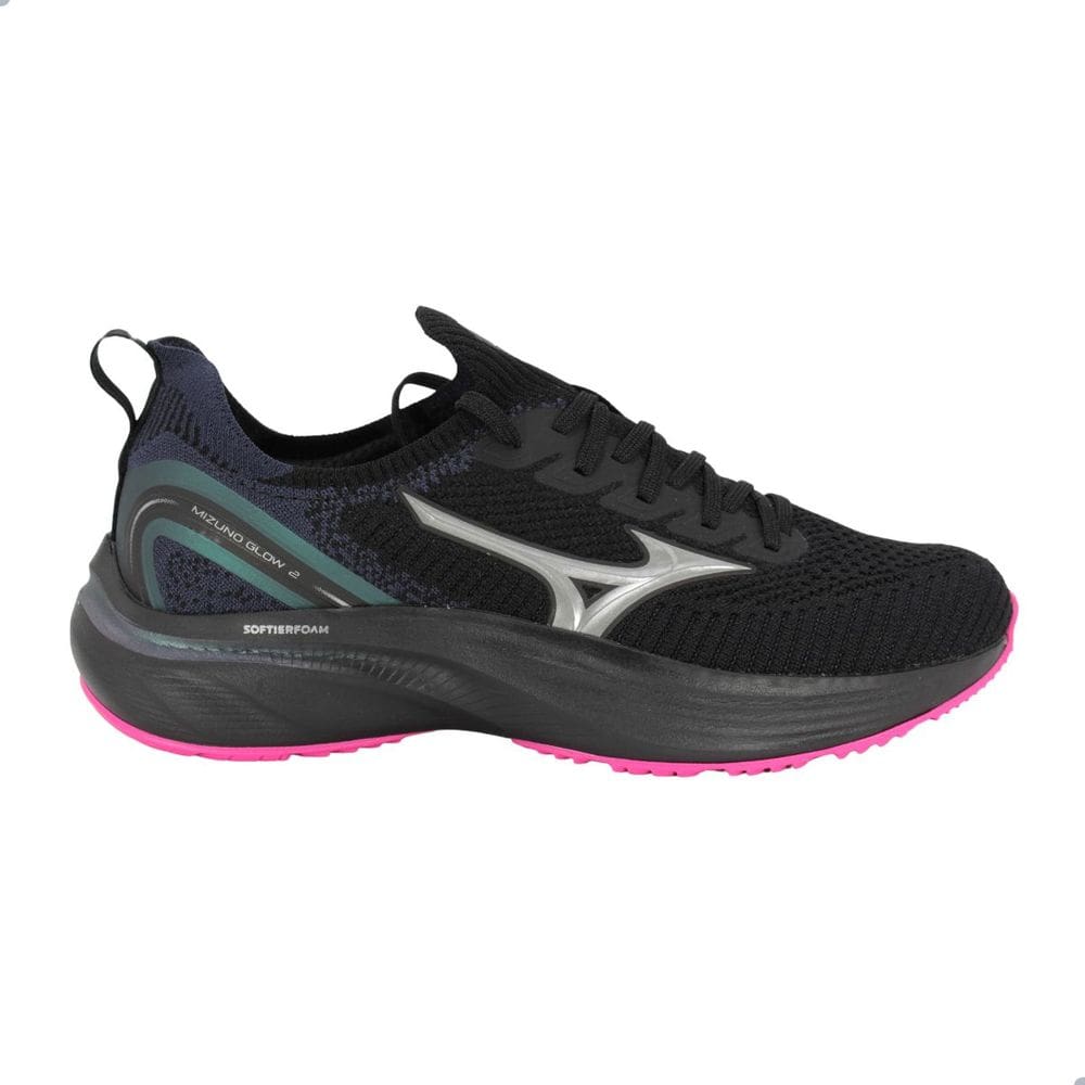 Tênis Feminino Mizuno Glow 2 Preto
