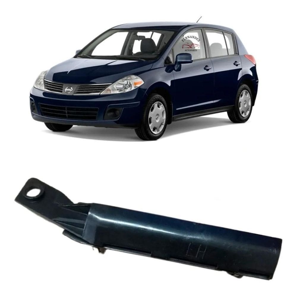Guia Suporte Parachoque Dianteiro Nissan Tiida Lado Esquerdo