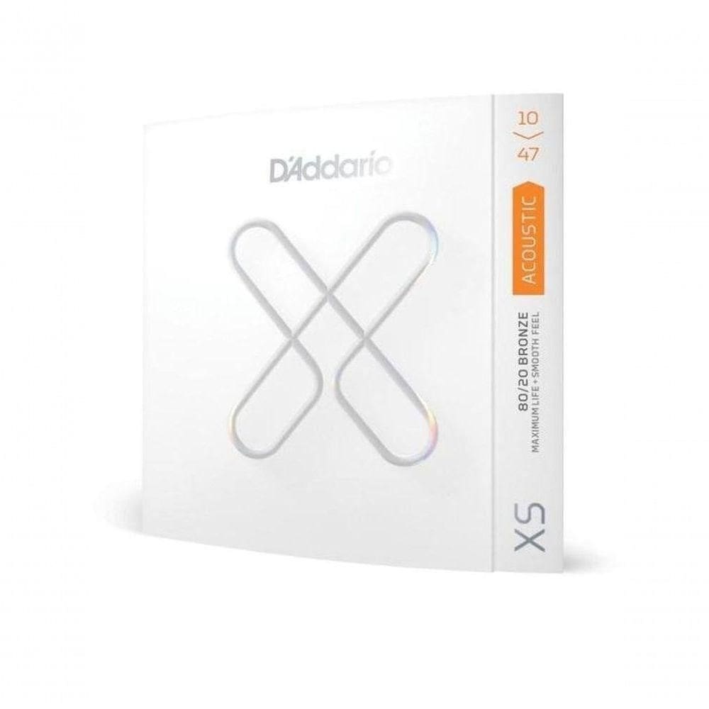 Encordoamento Violão Aço Revestido 010-.047 Xs 80/20 Bronze