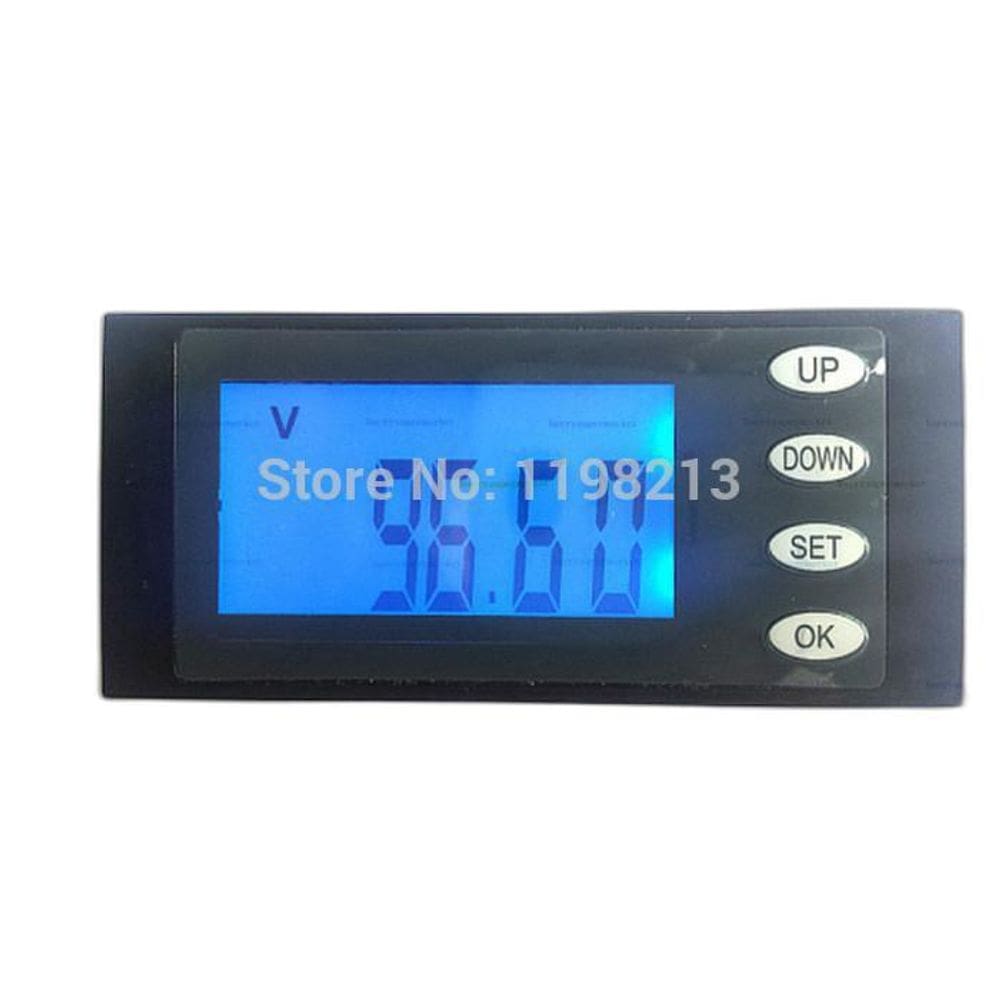 Wattimetro Voltimetro Amperimetro Ac 100A 80260V