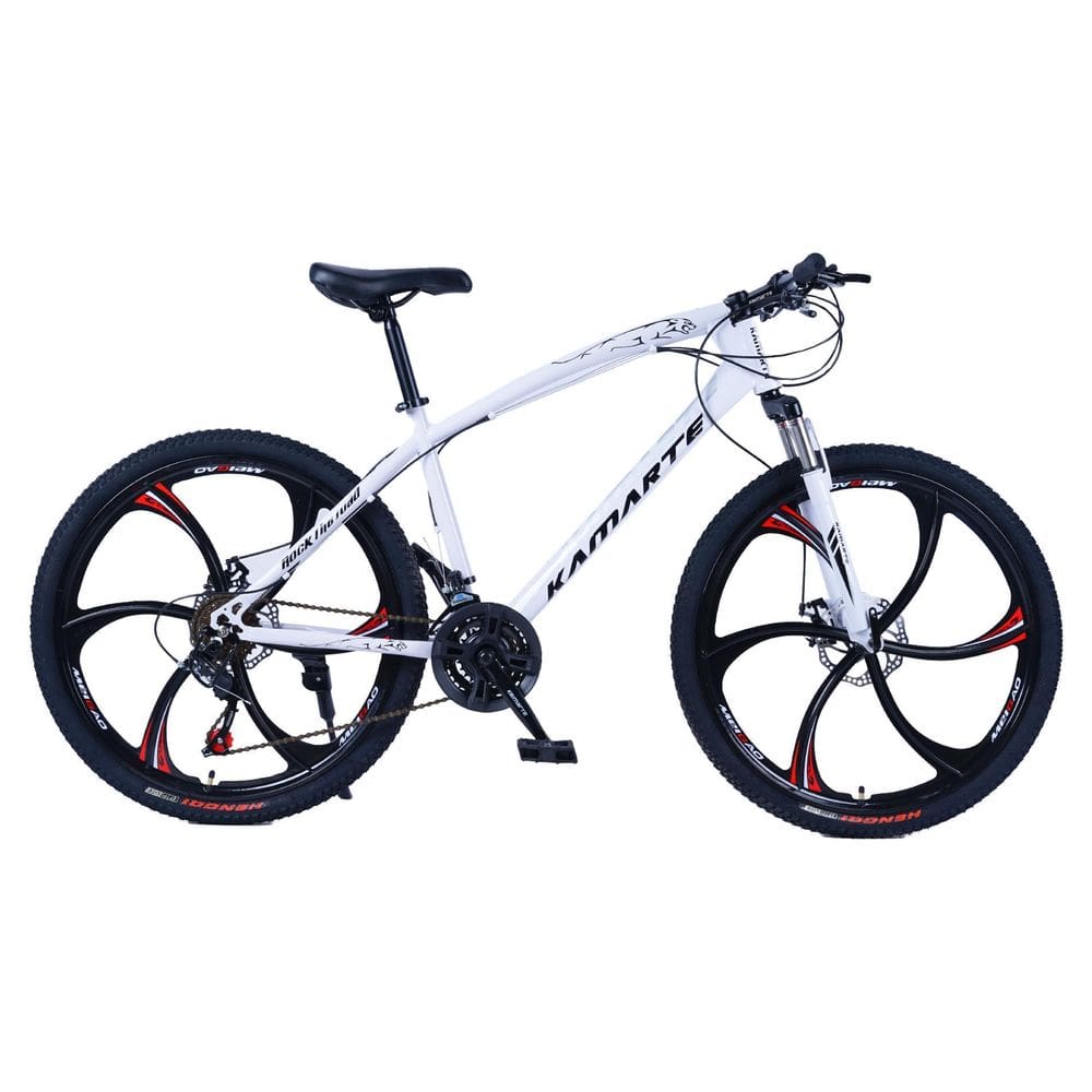Bicicleta Aro 26 Leopard 21V Aço Carbono Freios A Disco Bike