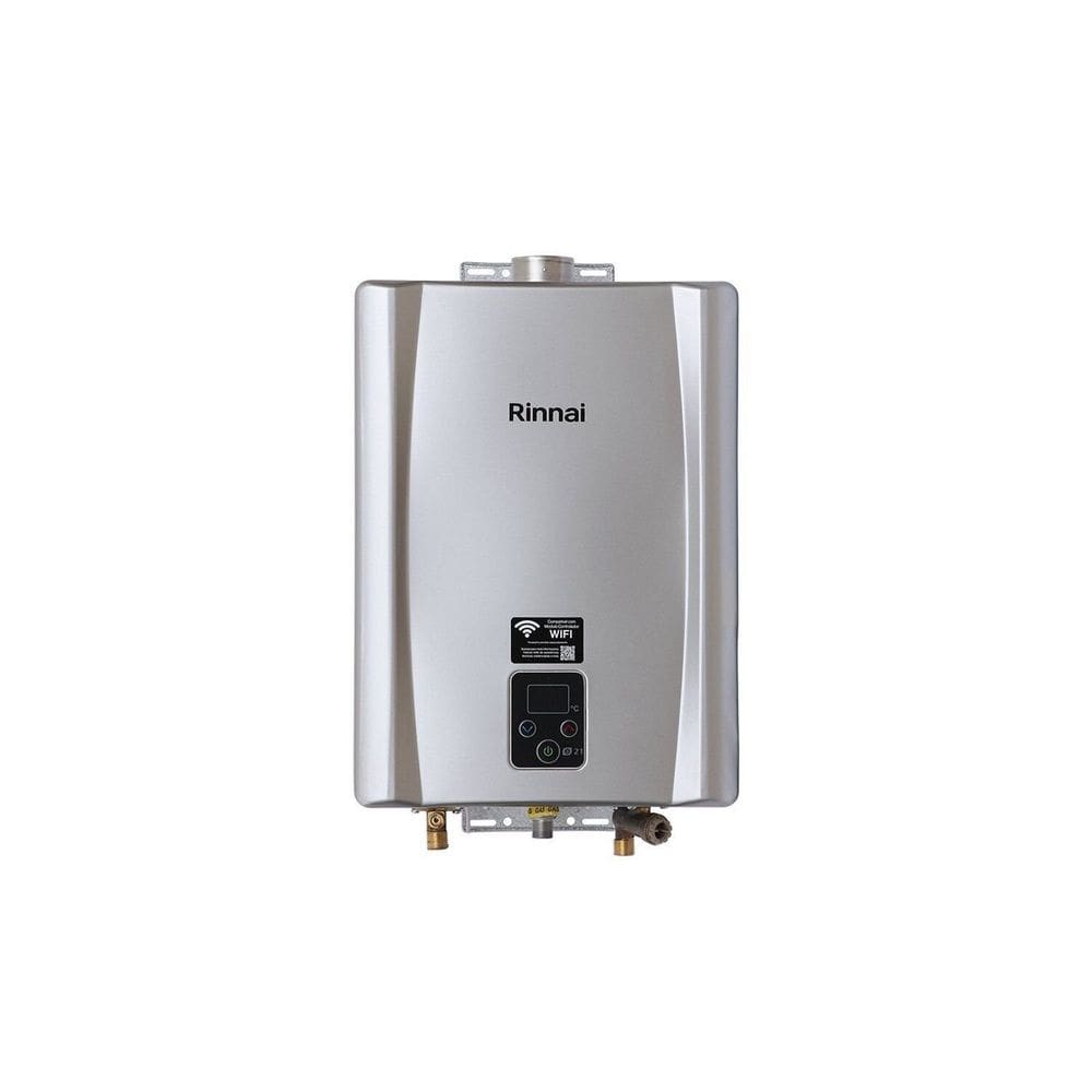 Aquecedor a Gás Digital Reu-e211 Feh e21 21 Litros Glp Cinza