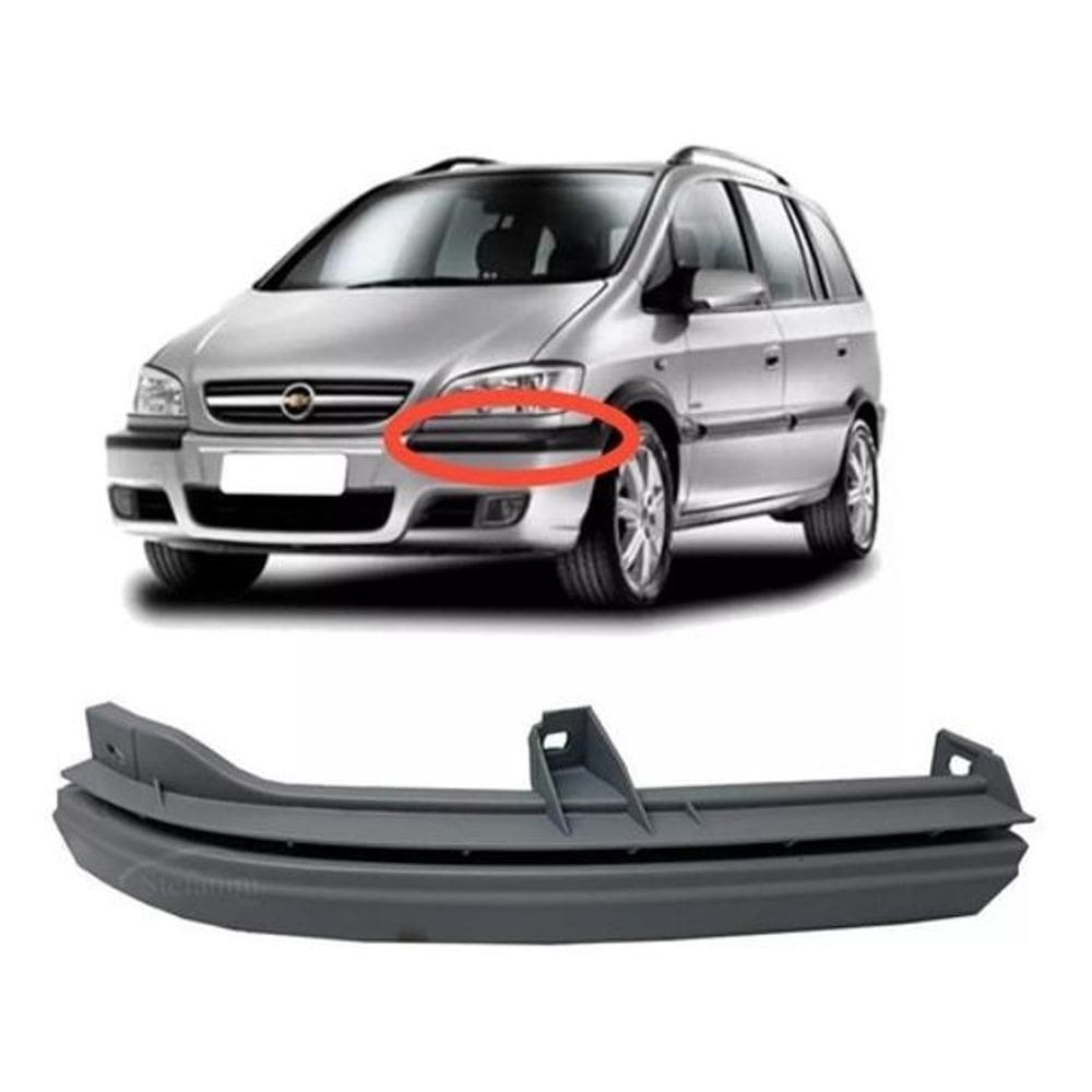 Moldura Inferior Farol Dianteiro Zafira 2001 A 2012 Esquerdo