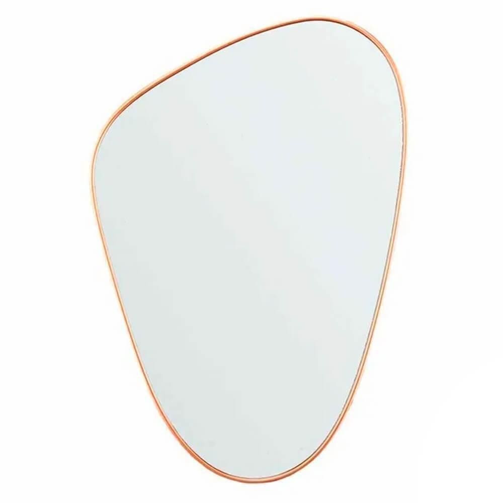 Espelho Decorativo Linha Modernatta Luxo 40x60cm Rose Rio Home