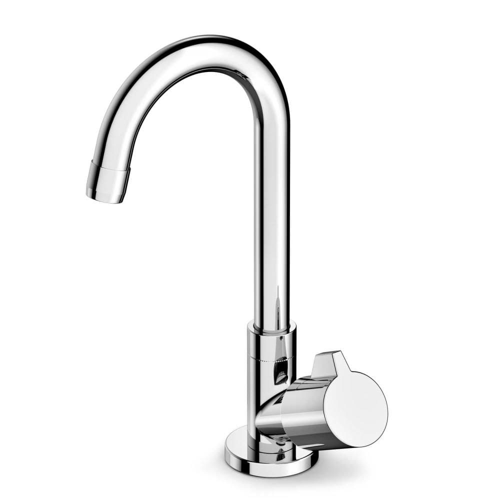 Torneira De Mesa Para Lavatório Bica Alta Fit Cromado Celite