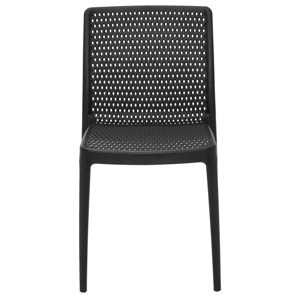 Cadeira Tramontina Isabelle Eco Em Polipropileno Oceano Clean Preto