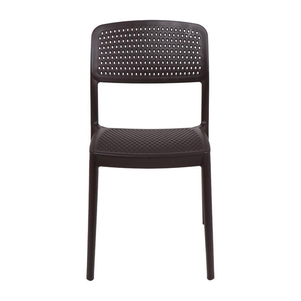 Cadeira Tramontina Serena Em Polipropileno Marrom