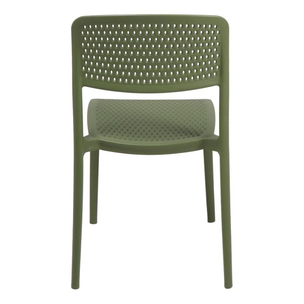 Cadeira Tramontina Serena Em Polipropileno Verde Oliva