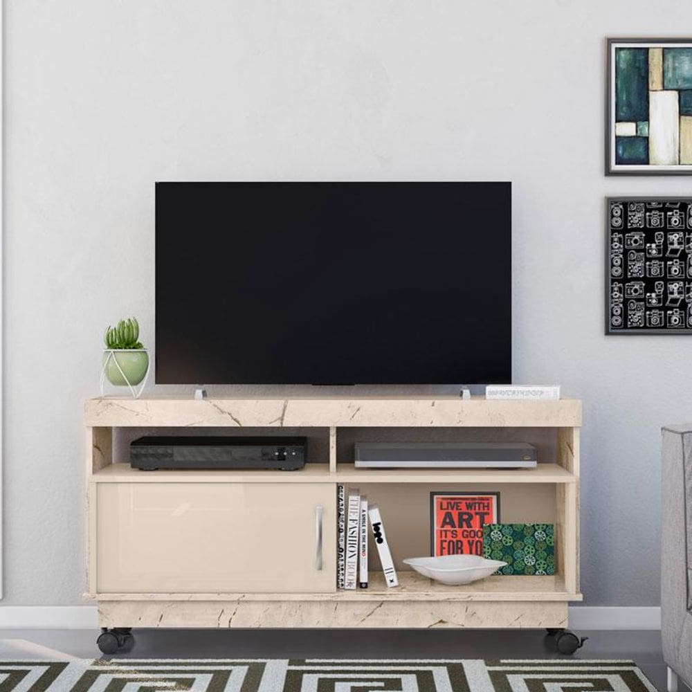 Rack Bancada Artur Ambiente Calacata Off White - Madetec