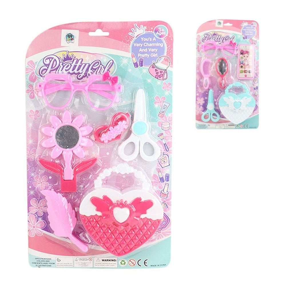 KIT Salão de Beleza 6 Peças Infantil - Tudo em Caixa