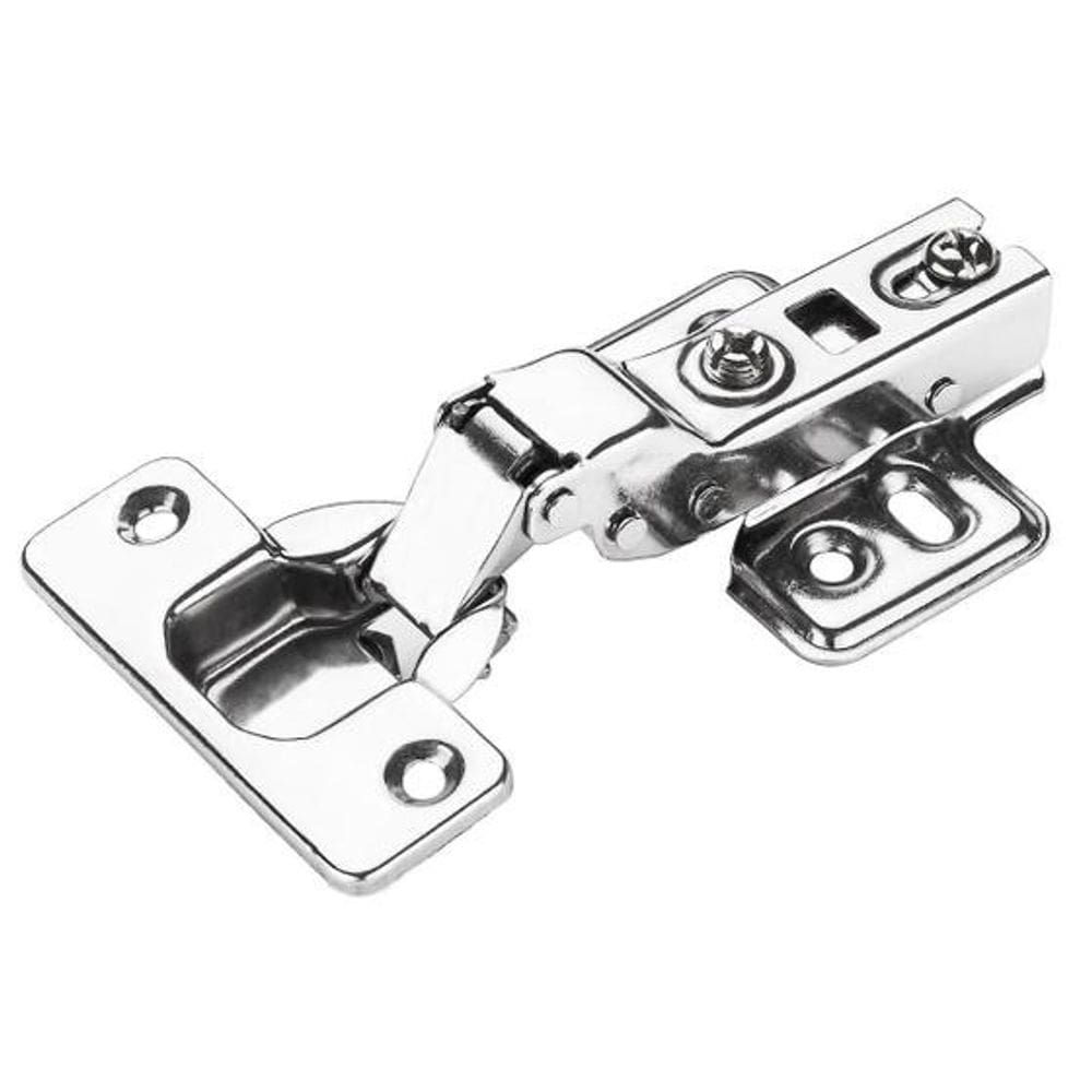 Kit 20 Dobradiça Curva Inox Pistao Amortecedor Porta Armario Renna