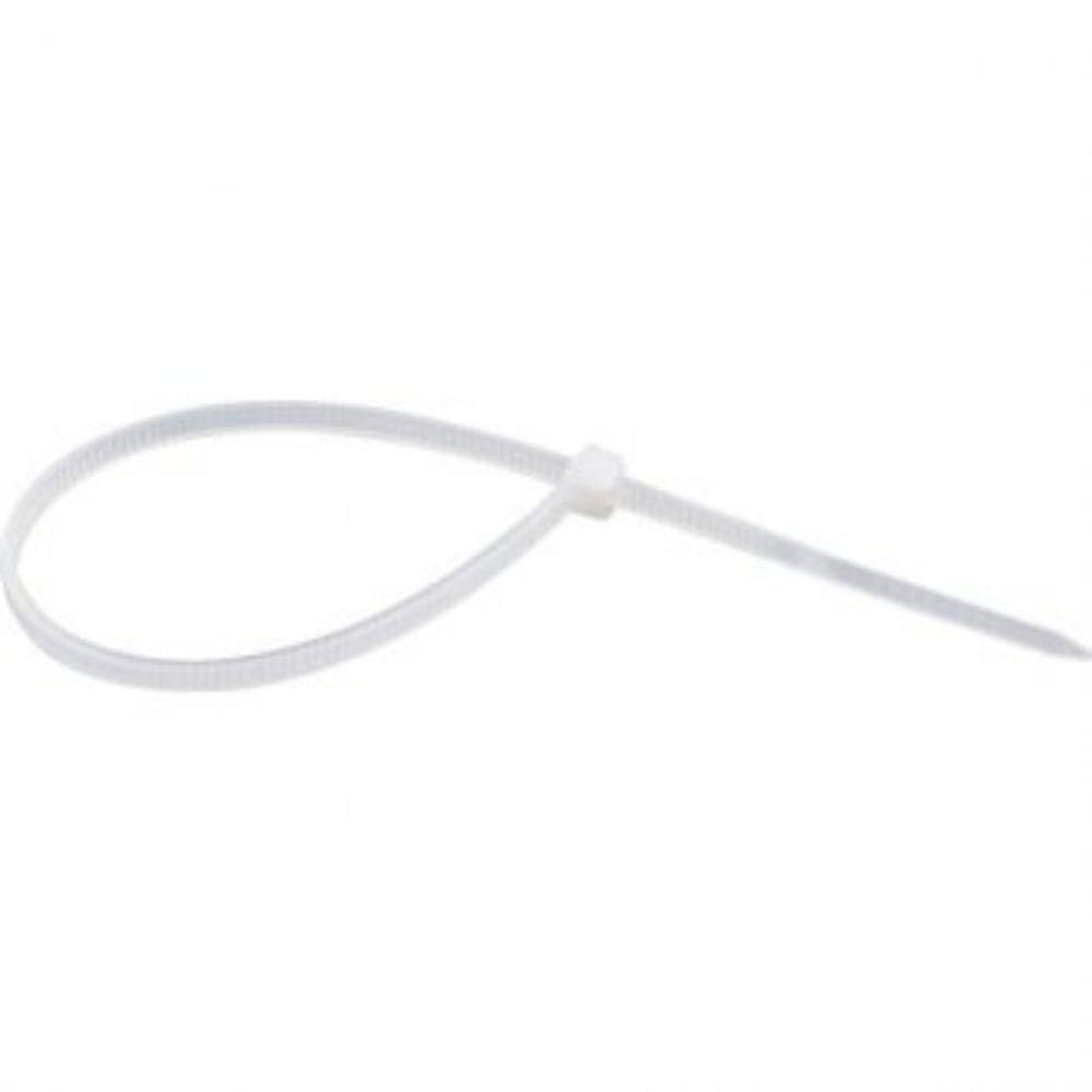 Kit Abraçadeira Nylon 140X3,6 Branca Conjunto Com 100 Nove54